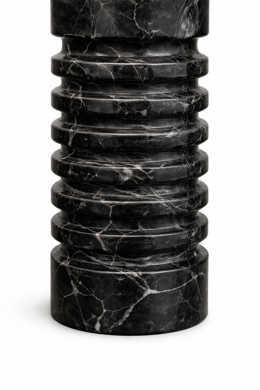 The Ribbed Marble - Table Lamp