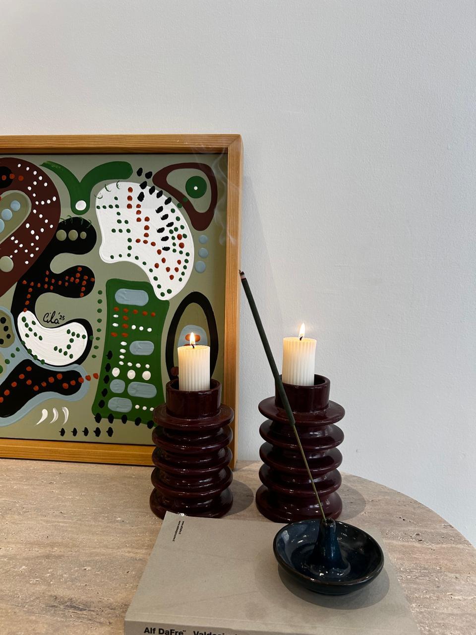 The Rib Duo - candle holders